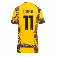 Inter Milan Joaquin Correa #11 3rd trikot Frauen 2024-25 Kurzarm